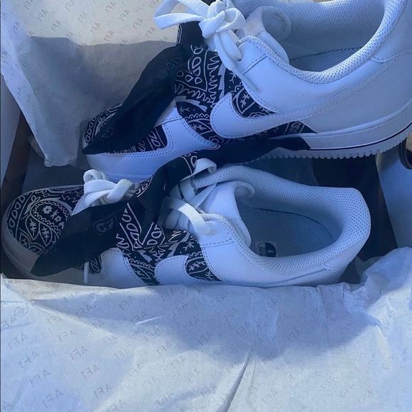 Bandanna Airforce One Sneakers